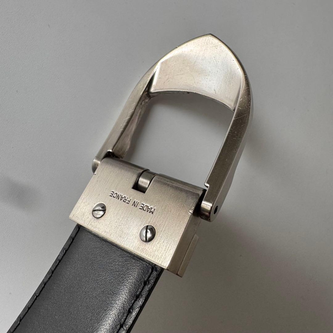 ルイヴィトン ベルト サンチュール タイガ　レザー　ブラック