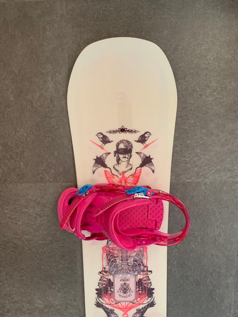 【美品】SALOMON GYPSY 133cm ＋BURTONバイン　2点セット