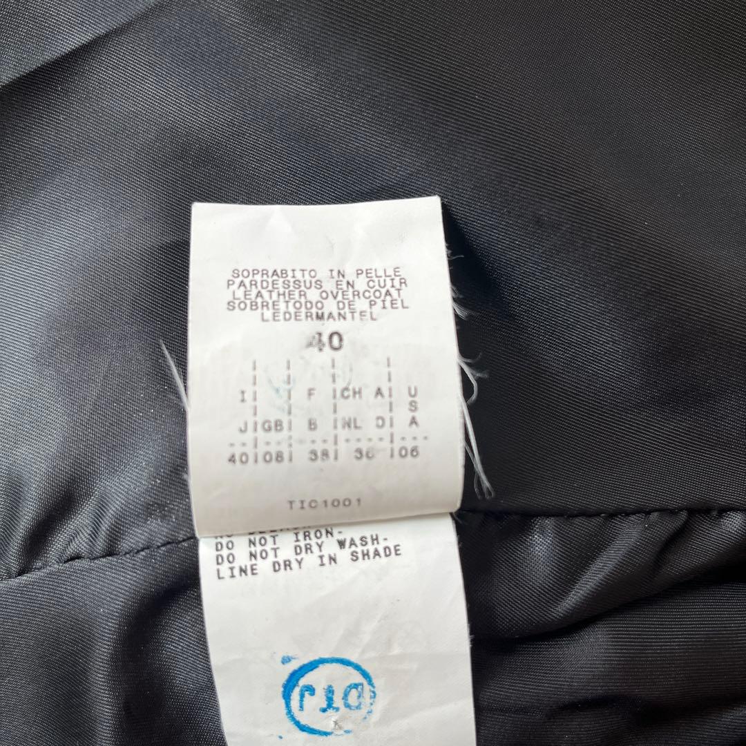 MAX&Co. マックスアンドコー レザーコート 牛革 ブラック