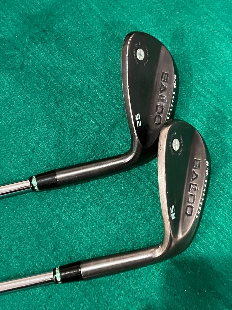 BALDO バルド　ウェッジ 2本セット　52° 57° ダイナミックゴールド