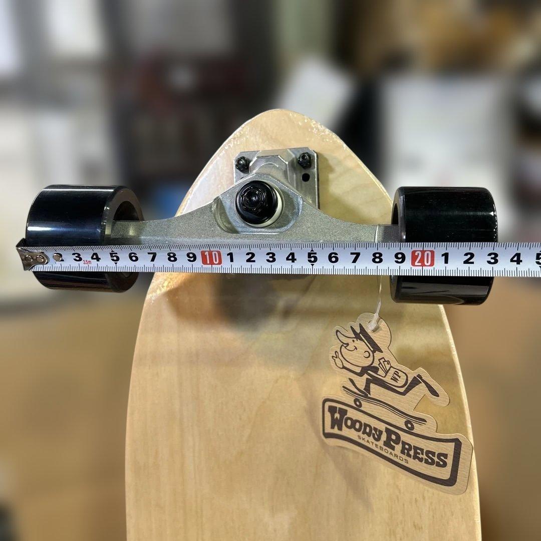 7183【未使用品】スイングトラック搭載 サーフスケート31,5 ウッディプレス