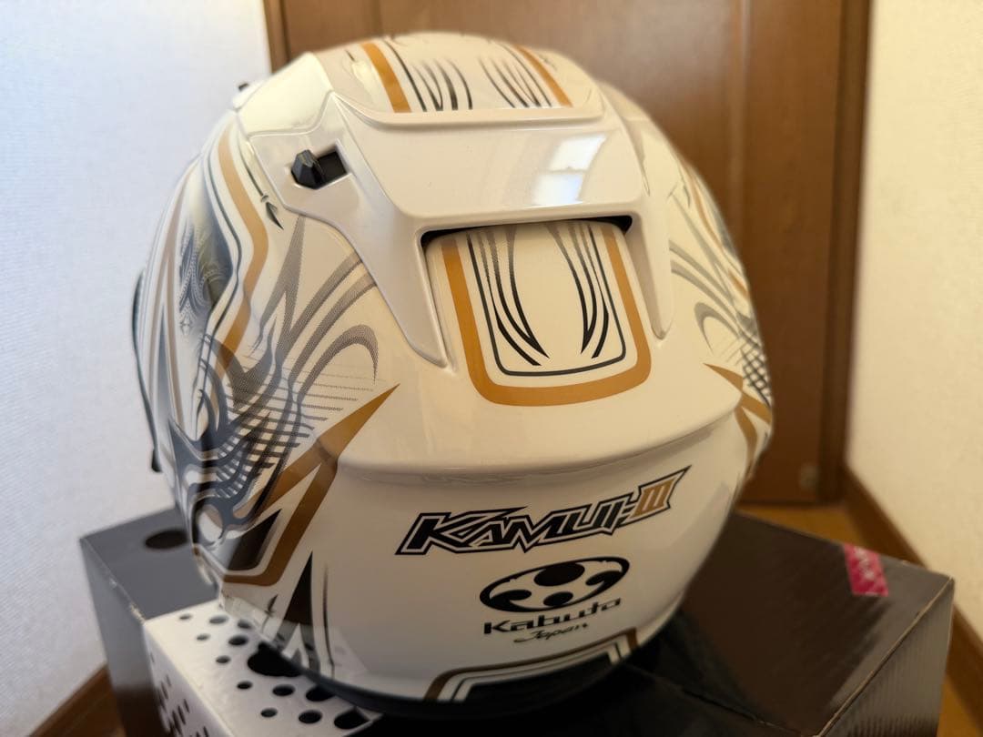 ふらみんごKabuto KAMUI3 JAG パールホワイトゴールド