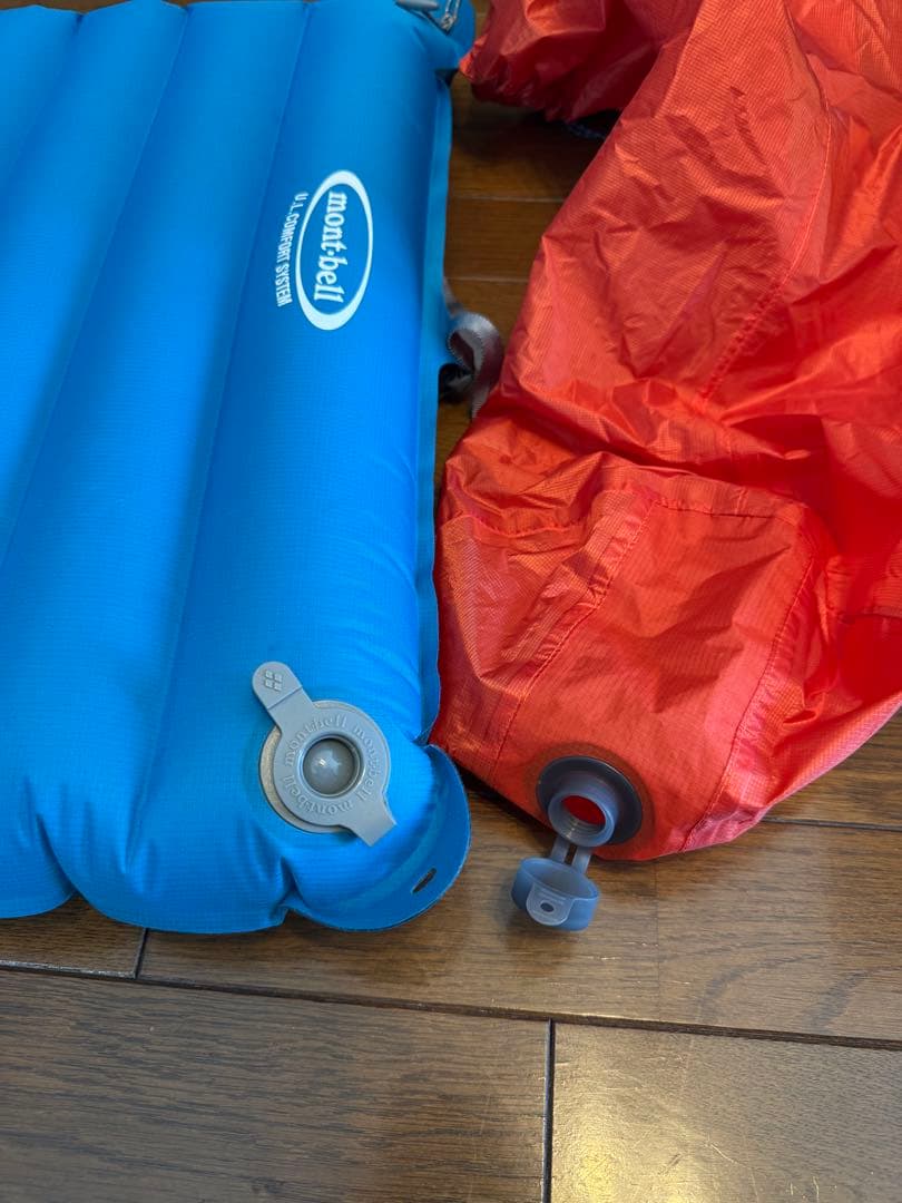 mont-bellモンベル エアパッド150➕ポンプバック付