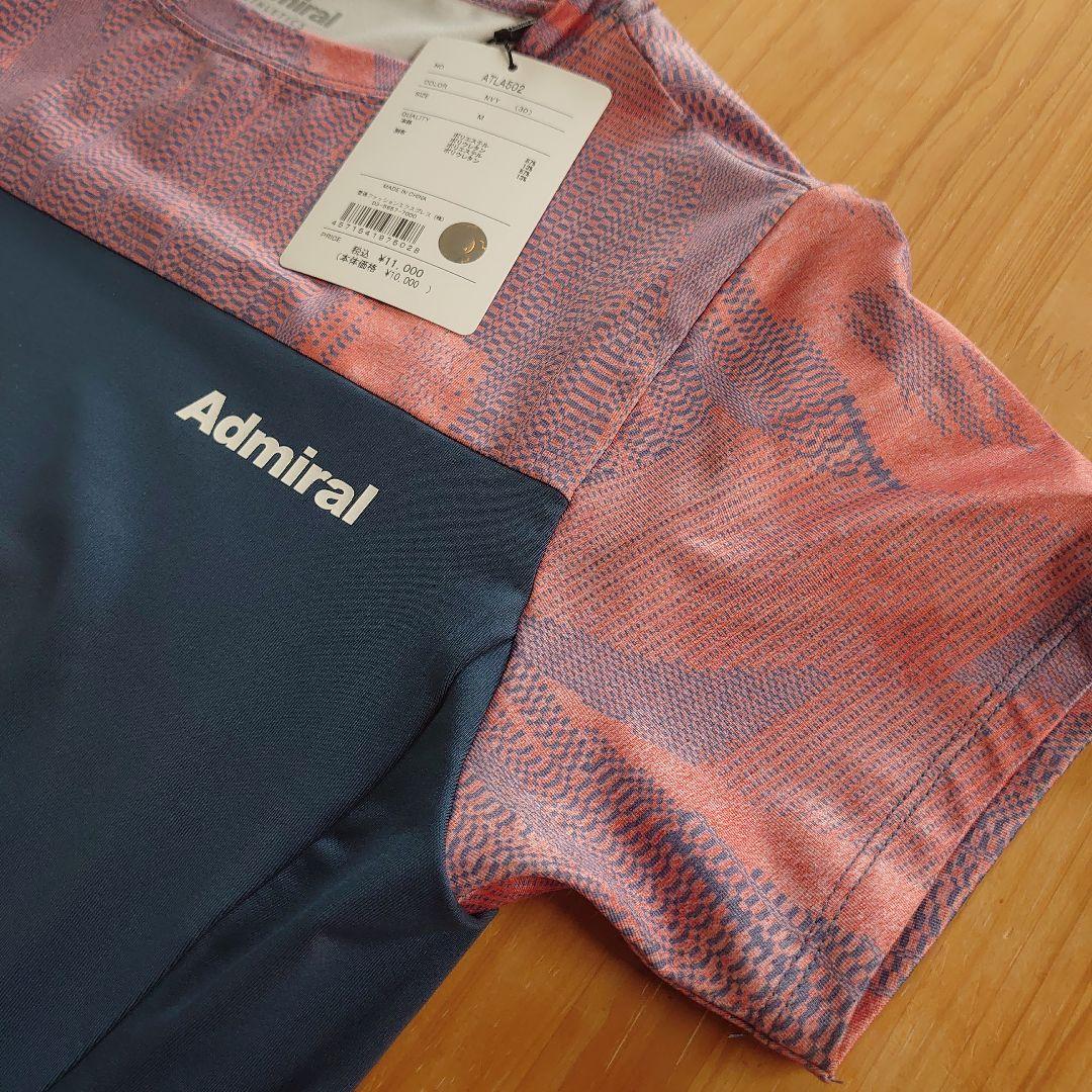 未使用　Admiral　レディスシャツ　ATLA502 NVY Mサイズ