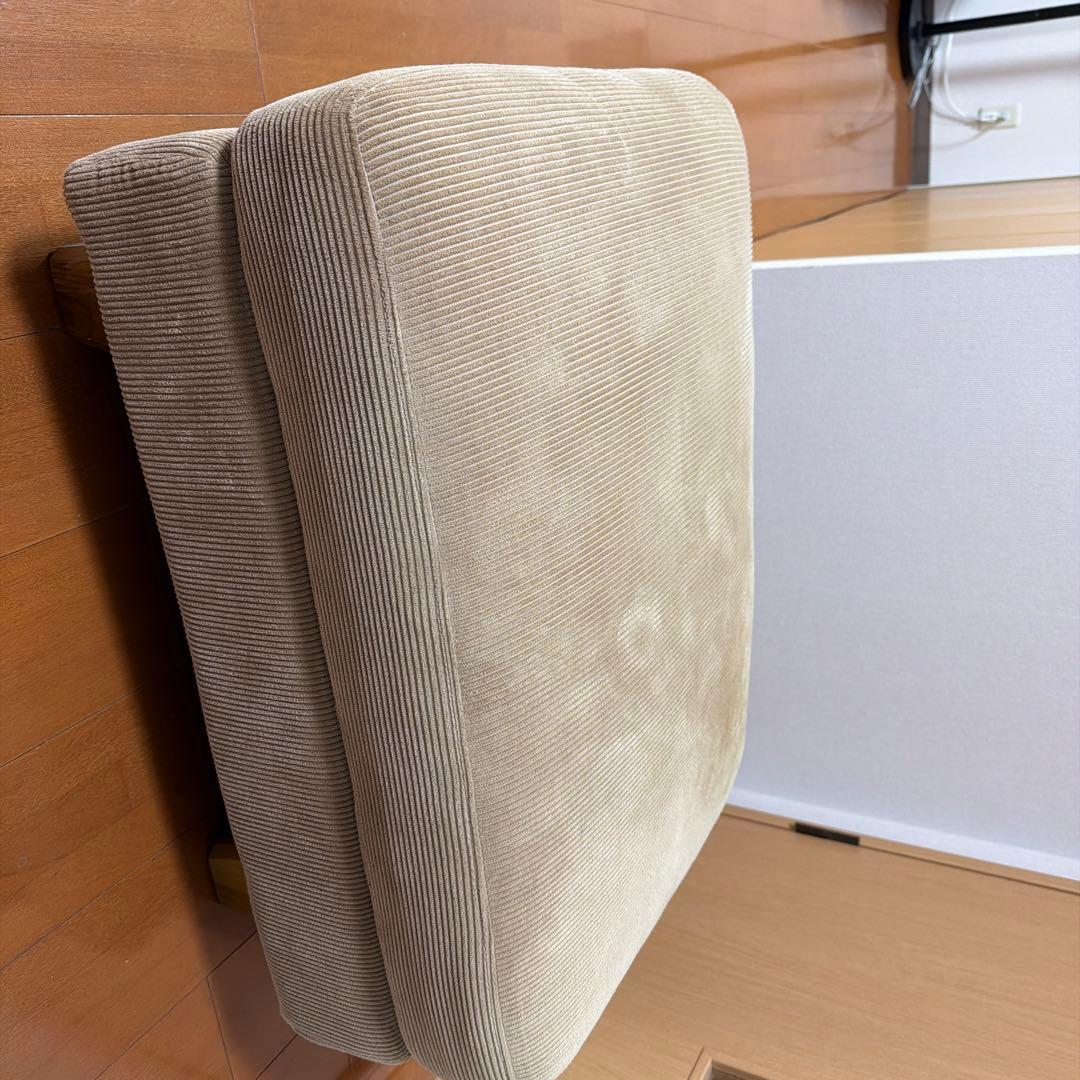 unico greig オットマン　キャメル