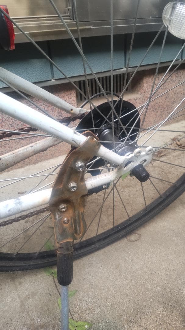 中古）RENAULT クロスバイク ホワイト 変速　ノーマル