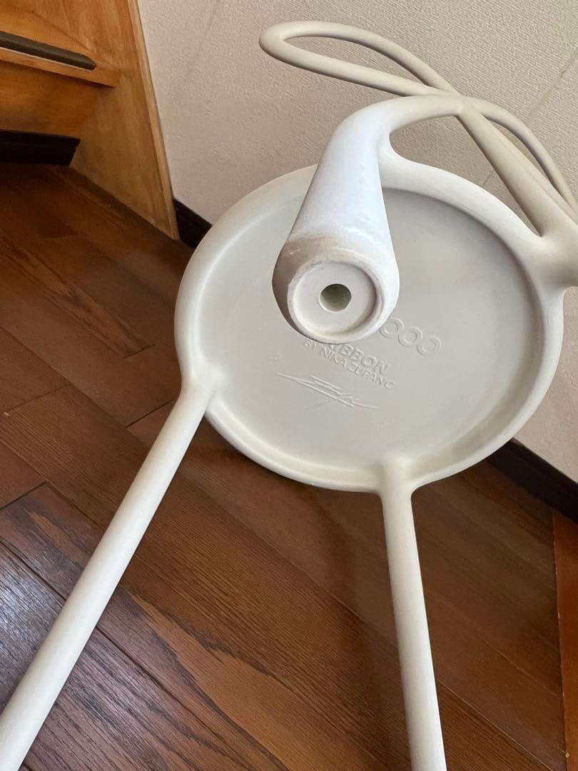 【ヨシ】★Francfranc ★ リボンチェア ホワイト