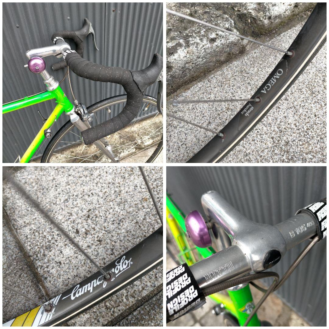 【80s☆オーダー車】TANGE クロモリ フルSHIMANO600 520mm