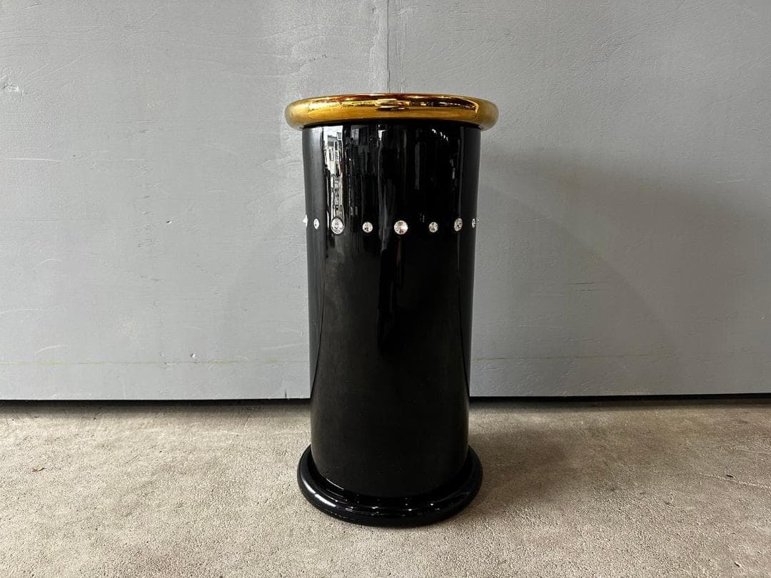 美品『AHURA』アウラ 台座 花台 飾り台 オブジェ スワロフスキー 小