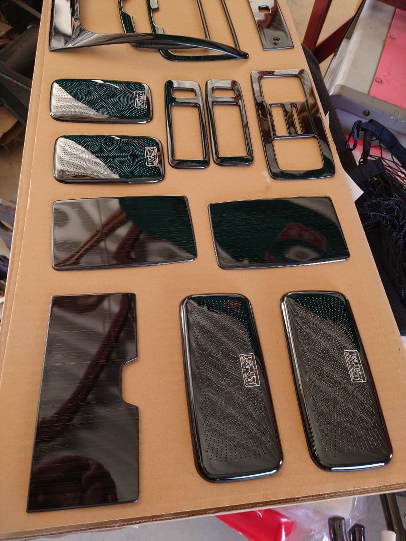 レクサス LS500 パネル 内装ブラック ルーム 天井 メッキ 美品