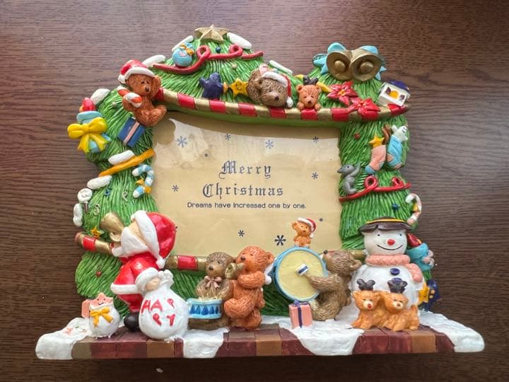 ヴィンテージ  フォトフレーム　クリスマス