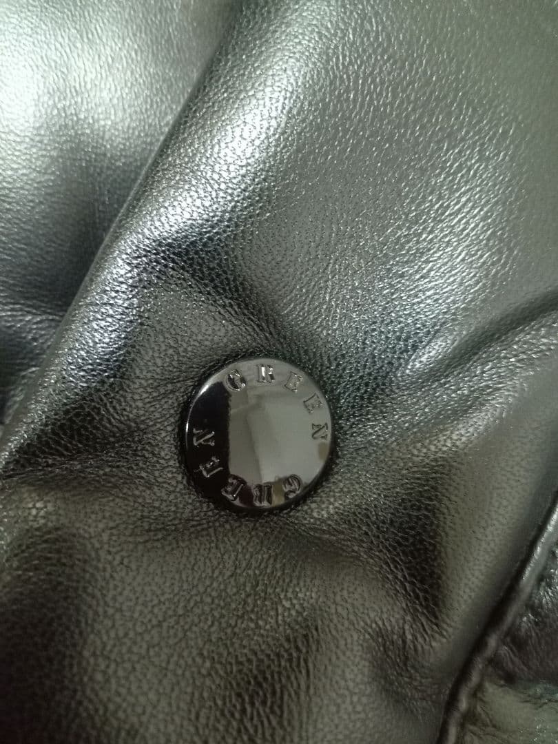 貴重◆green（現ハイク）レザーダウンジャケット