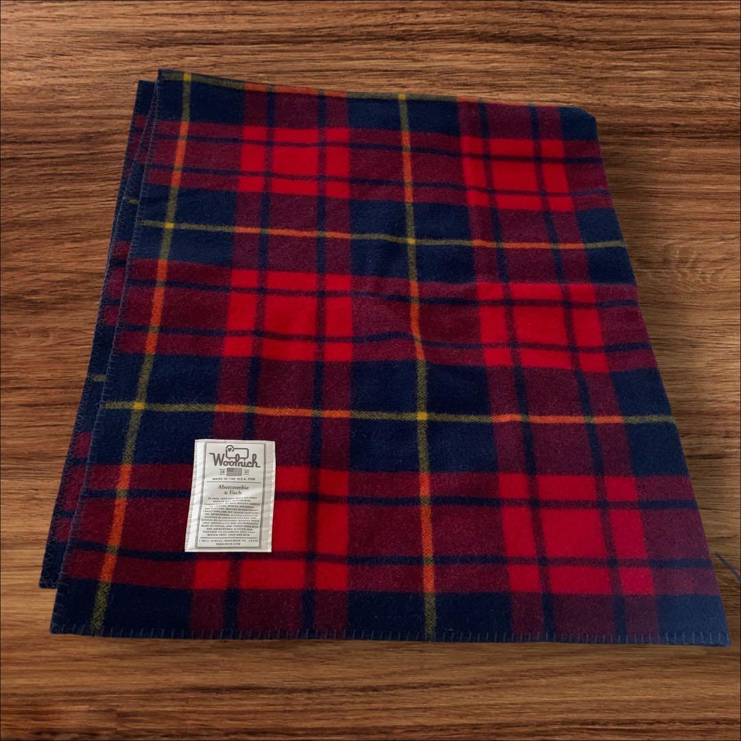 Woolrich x アバクロンビー＆フィッチ・ウールブランケット・アウトドア