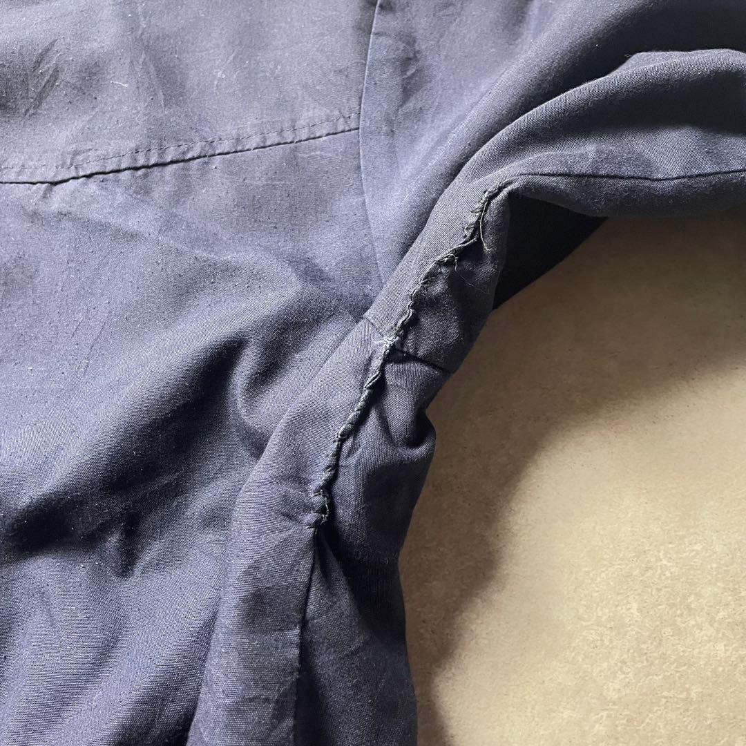 Euro vintageスイングトップブルゾンネイビーハリントンジャケット古着