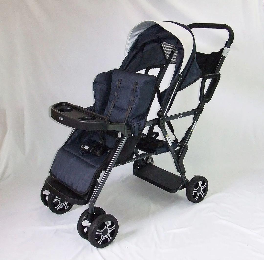 2人乗りベビーカー　2人でゴー