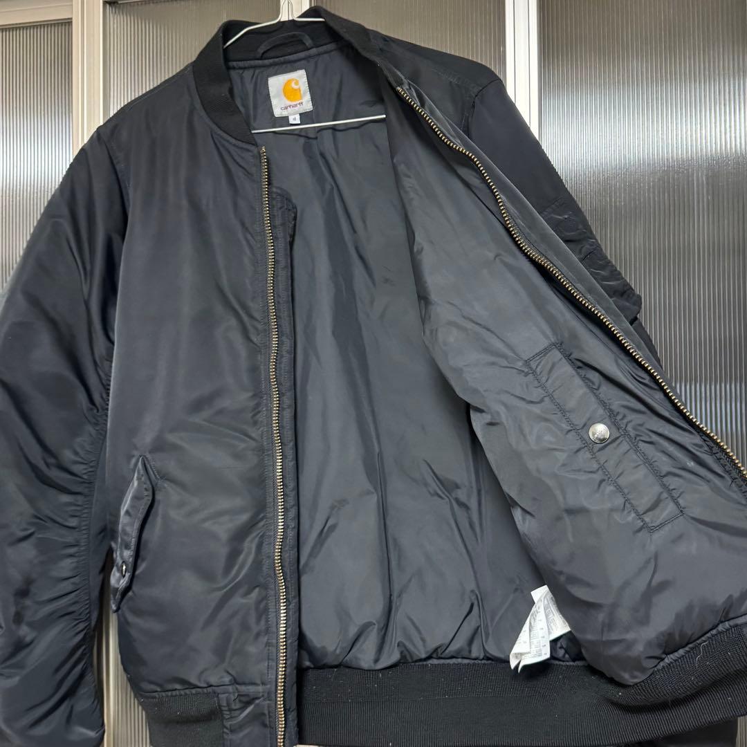 【今日限定値下げ中】カーハート 黒 MA-1 フライト ジャケット