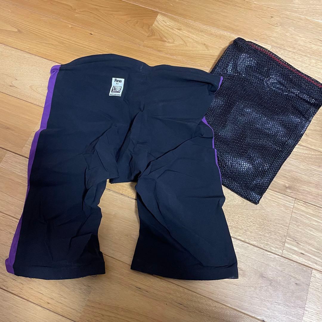 高速水着 arena carbon air メッシュバッグ付き