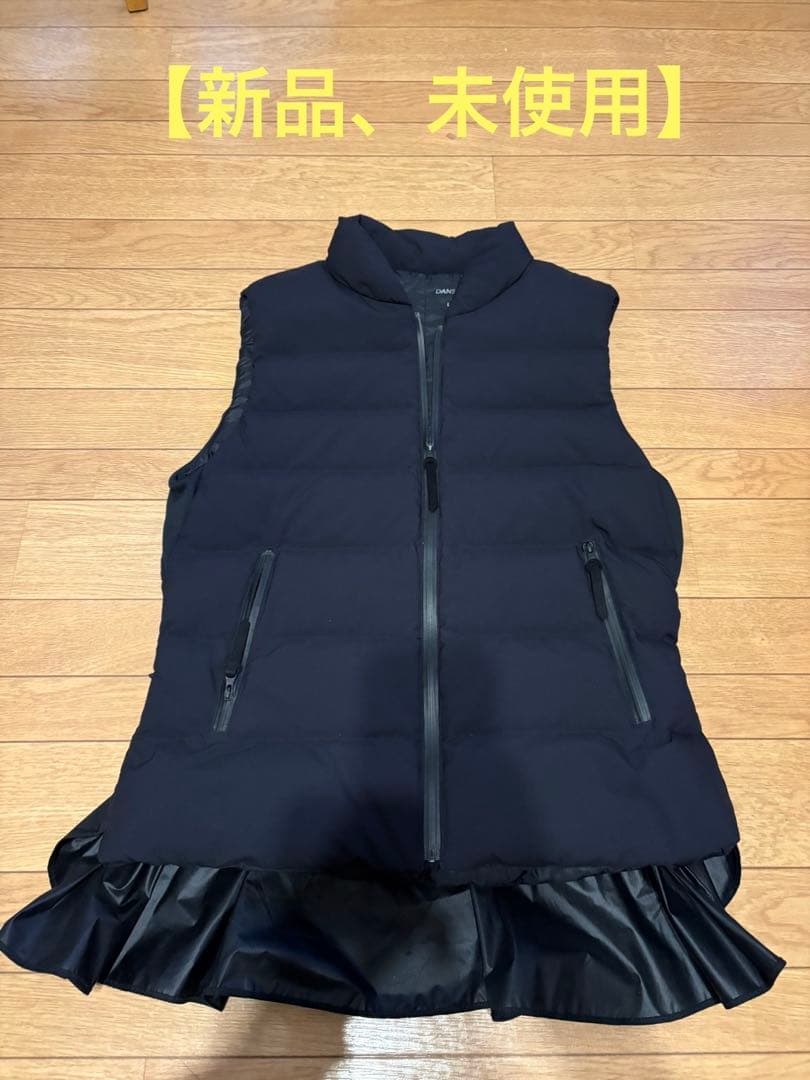ダンスキン　ピルエット　ハイブリッドダウンベスト Lサイズ ブラック