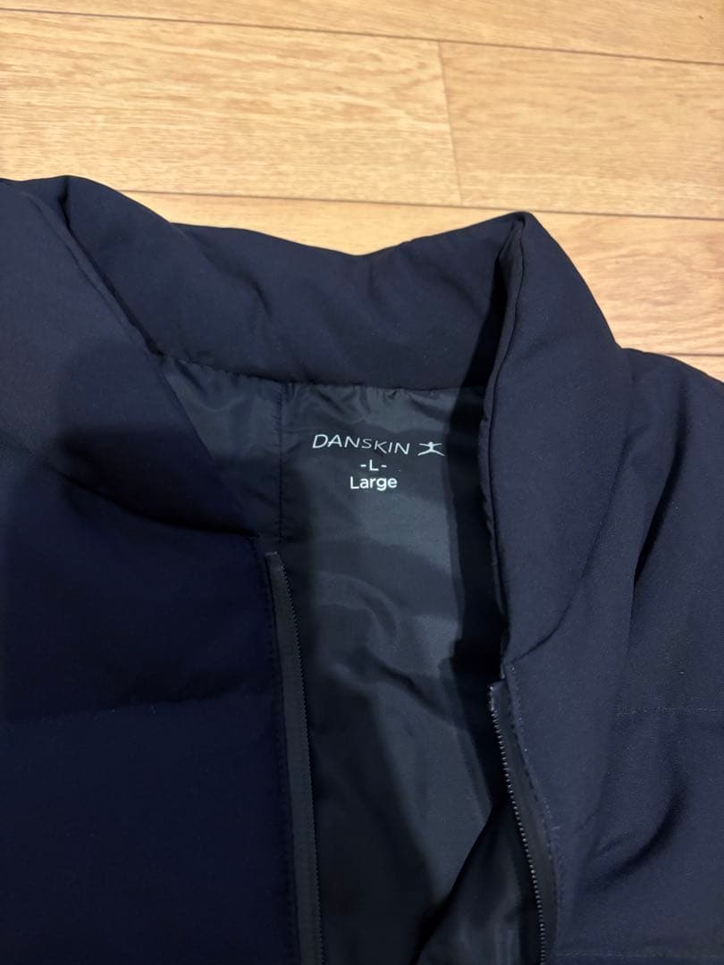 ダンスキン　ピルエット　ハイブリッドダウンベスト Lサイズ ブラック