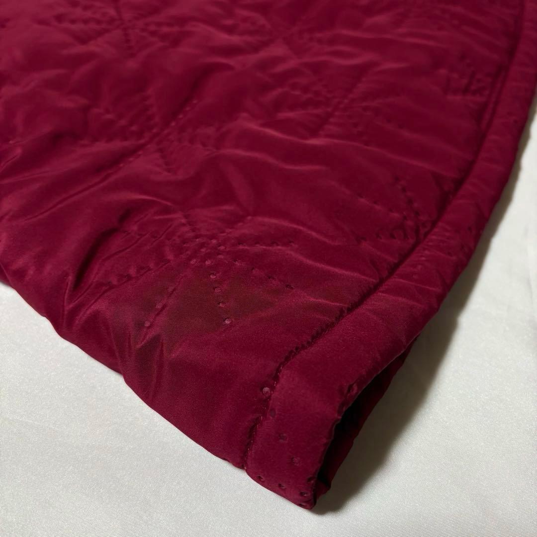 【美品】ホコモモラ パンチング 中綿 ロングコート 裏ボア ふわふわ　Aライン