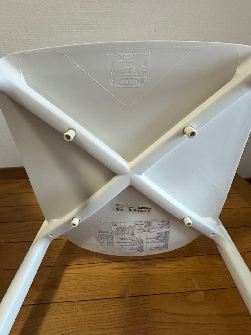 希少　廃盤　IKEA JANINGE ヤニンゲ スタッキングチェア 2脚　①