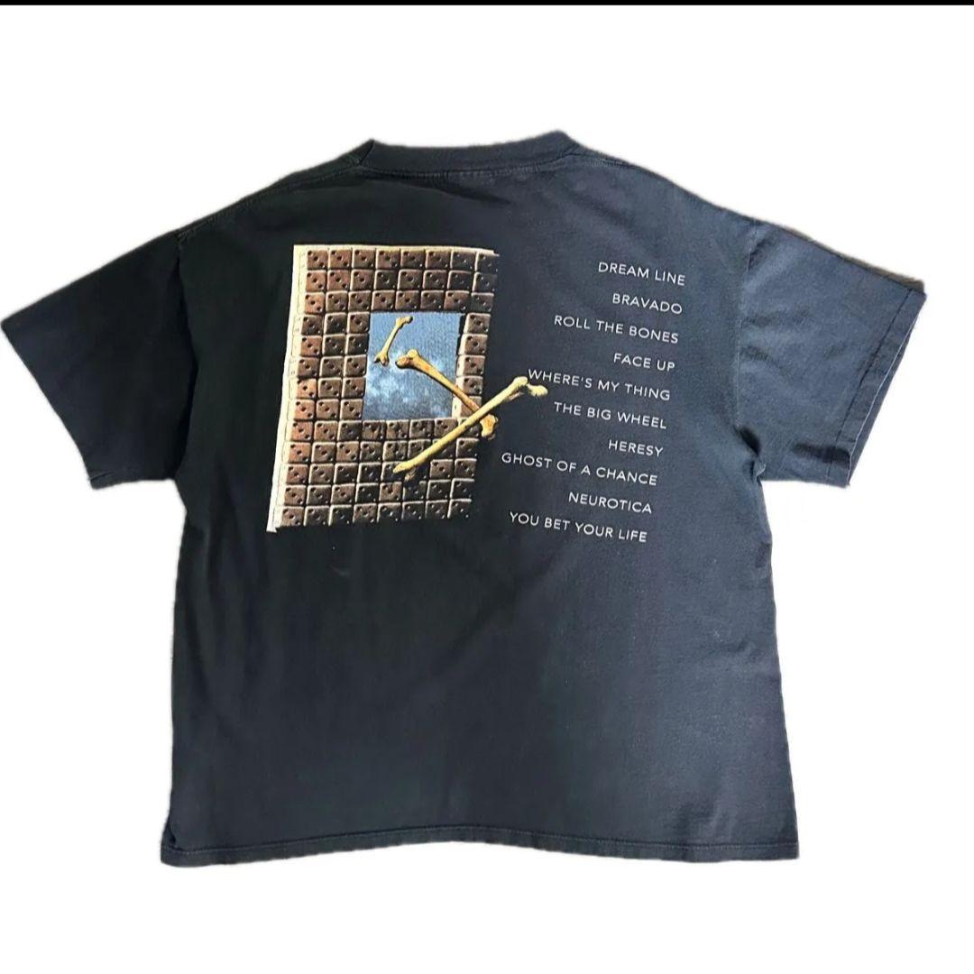 RUSH 1991 ROLL THE BONES Tシャツ XL TRAVIS着