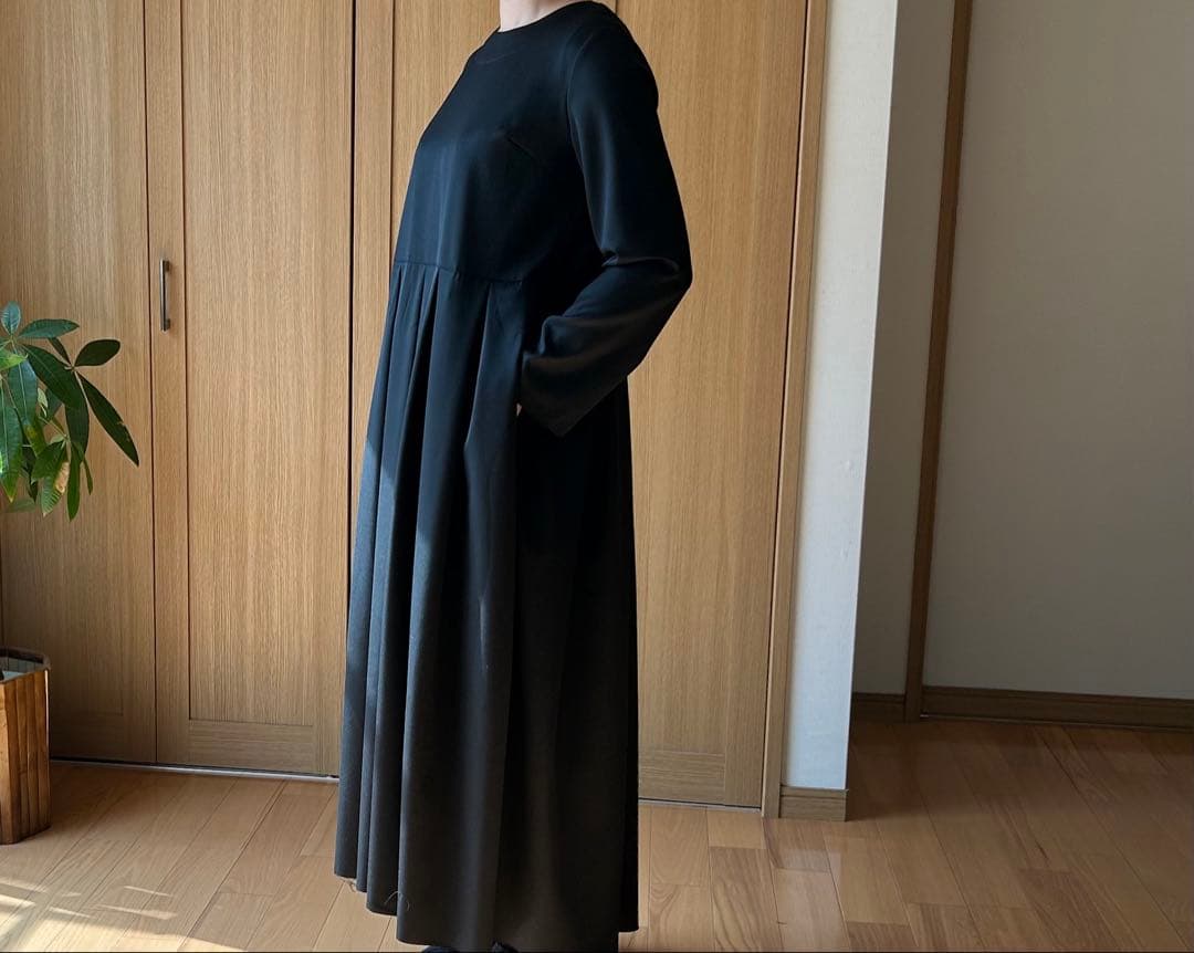 【マキポンさま専用ページ】woolフォーマル対応＊ボックスタックワンピース