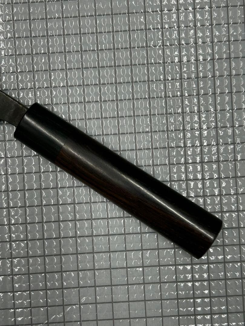 仙助 包丁 菜切 菜切包丁 165mm 安来鋼青紙２号 紫檀シノギ柄 ①