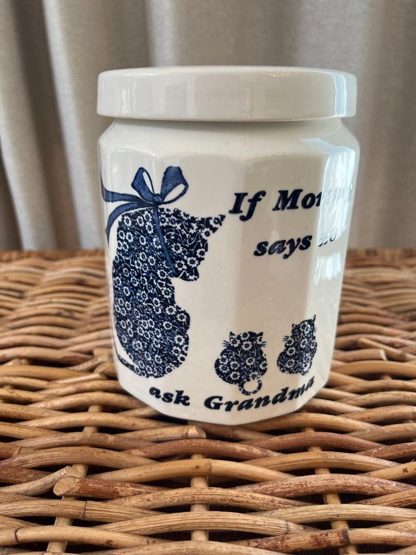 英国バーレイ　burleigh キャリコキャット ボックス　小物入れ