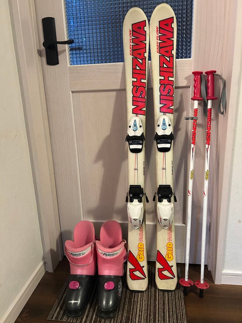 スキーセット　スキー板110㎝　スキーブーツ21-22㎝ 　ジュニア用