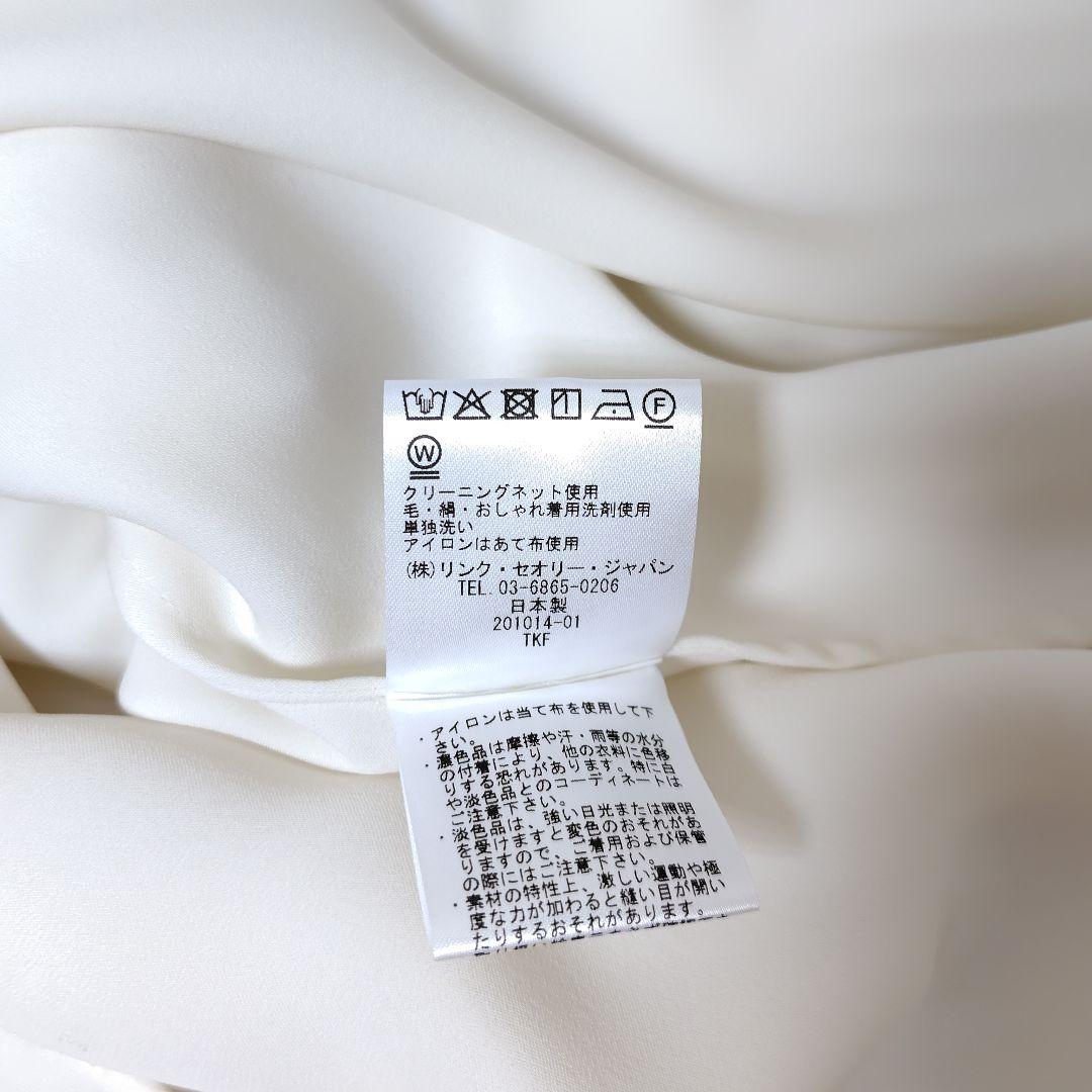 未使用 theory luxe とろみ 二枚仕立て ブラウス セオリー 新品