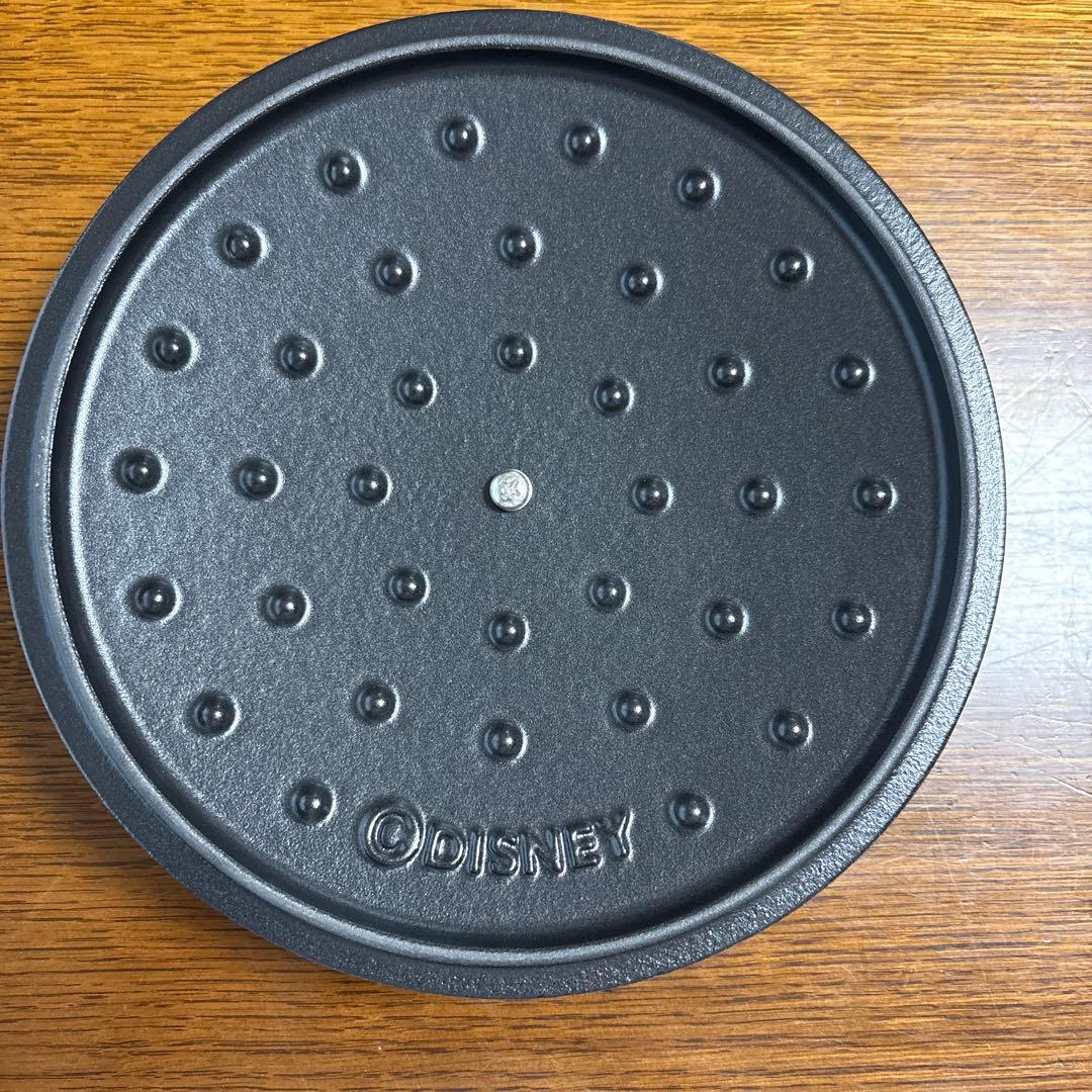 ミッキーマウス エナメル鋳鉄鍋 20cm