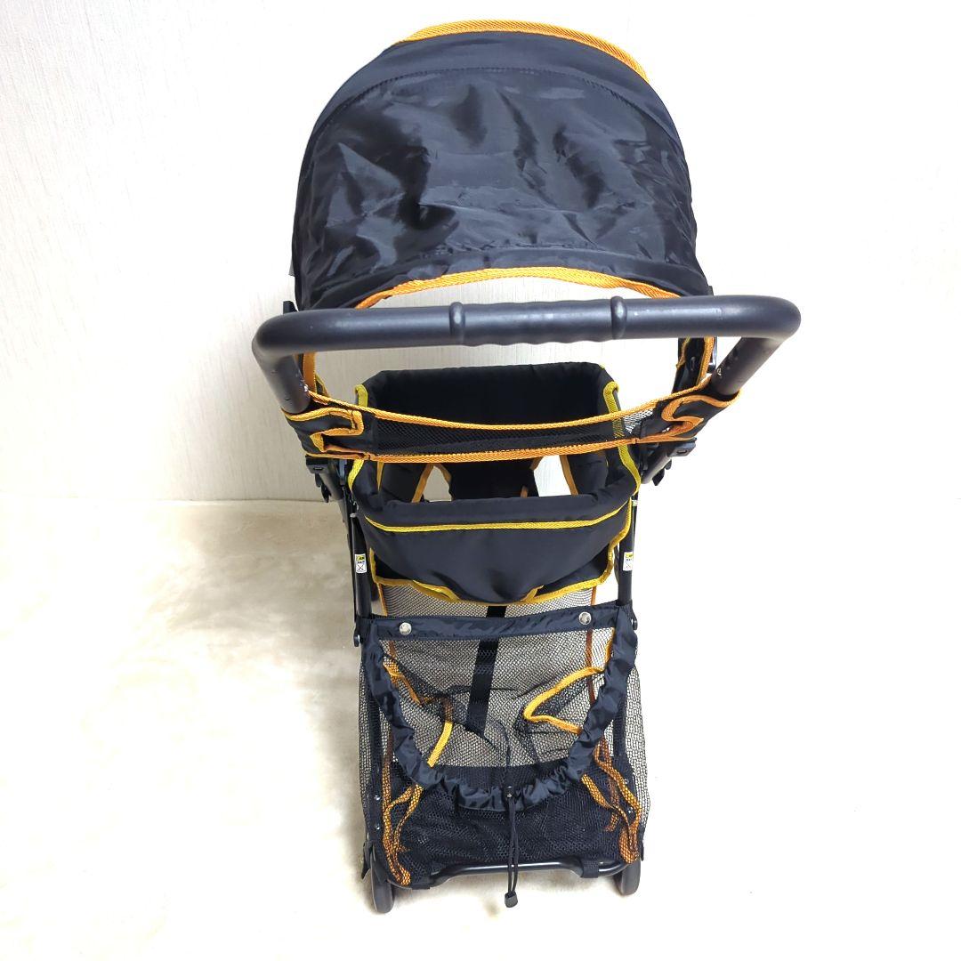 JTC おんぶっこバギー ベビーバギー ベビーカー B型 ブラックイエロー　希少