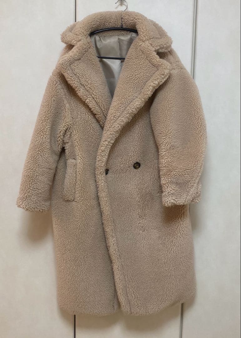 最終価格‼️☆SALON DE Camila☆テディベアコート ベージュ系