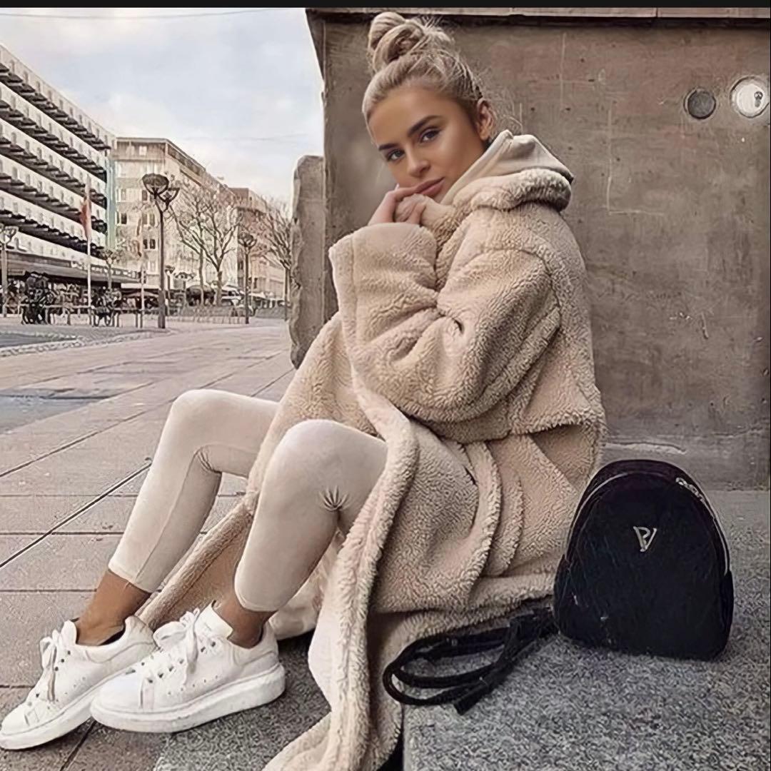 最終価格‼️☆SALON DE Camila☆テディベアコート ベージュ系