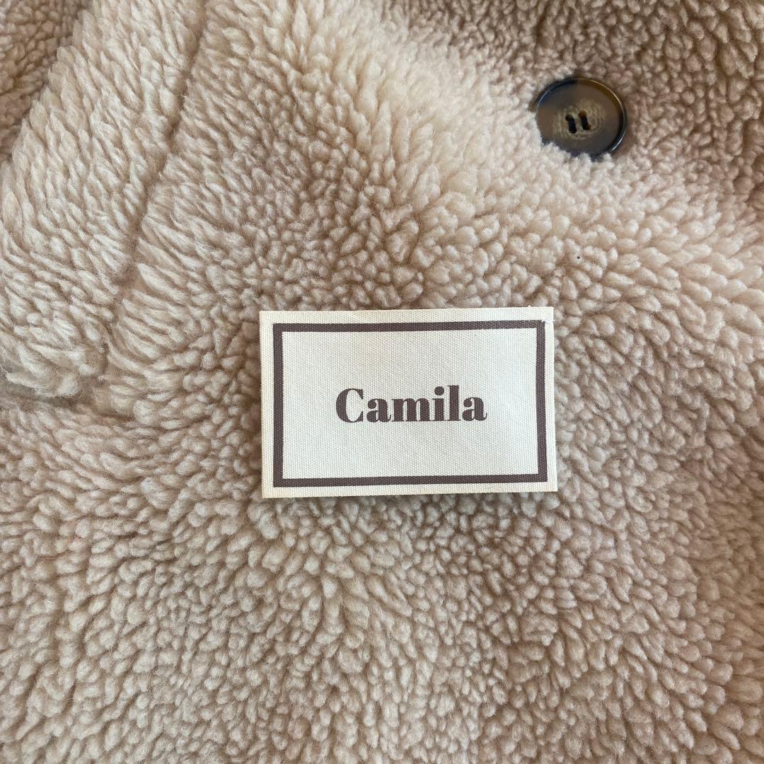 最終価格‼️☆SALON DE Camila☆テディベアコート ベージュ系