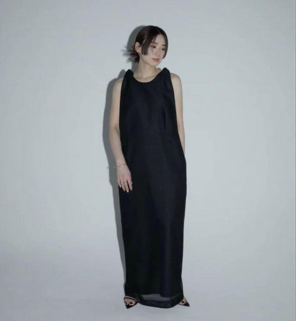 【louren】 back cross lace dress