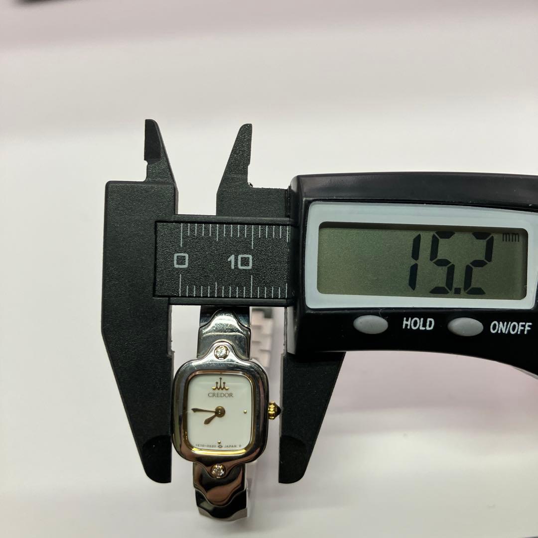 SEIKOクレドール 腕時計1E70-5110 SSx2Pダイヤ