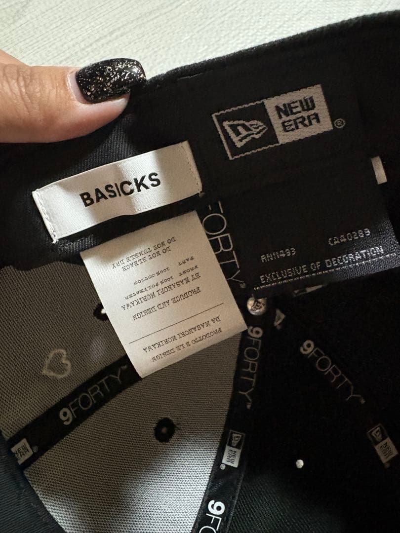 帽子 BASICKS Yankees Heart Embroidery Cap