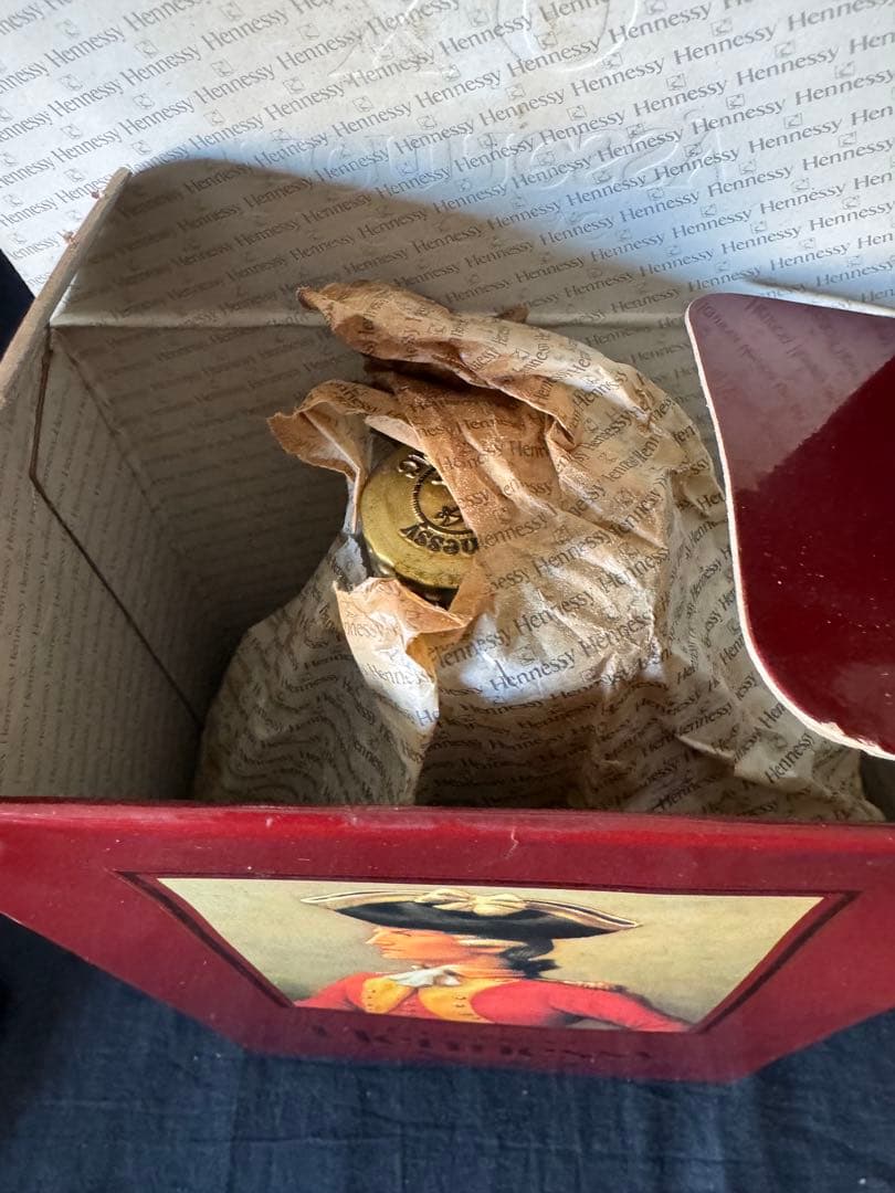 ヘネシーXO グリーンボトル　金キャップ　未開栓