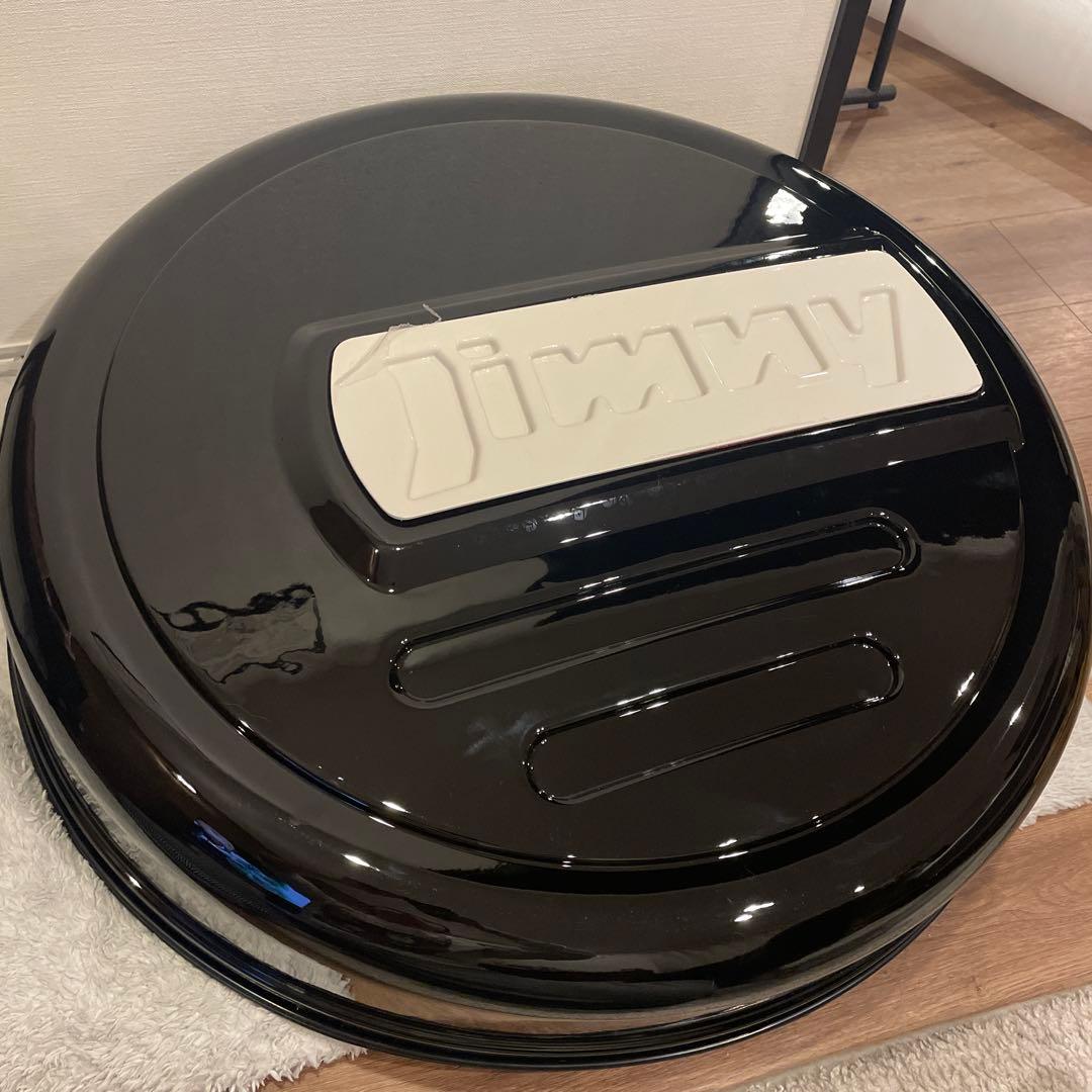 ジムニー専用タイヤカバー　黒　白