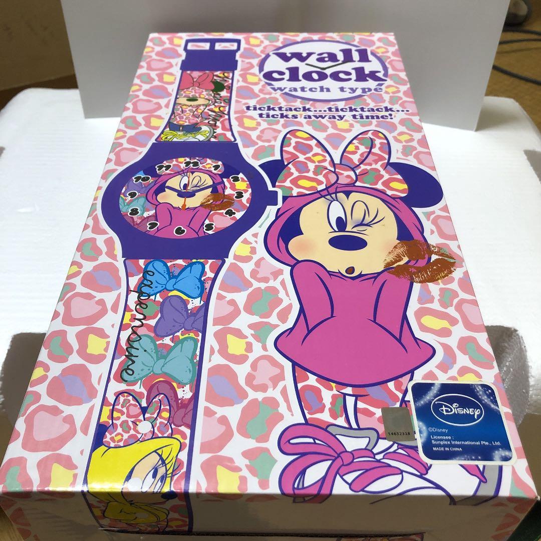 ディズニーウォールクロック リストウォッチ型 壁掛け時計