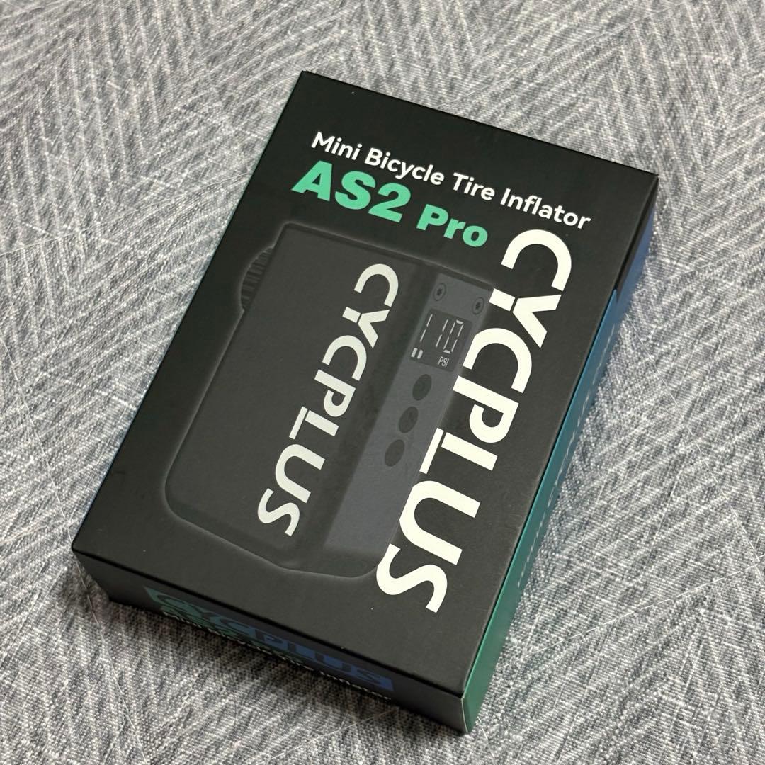 CYCPLUS AS2 Pro 新品未使用 携帯ポンプ 空気圧表示あり