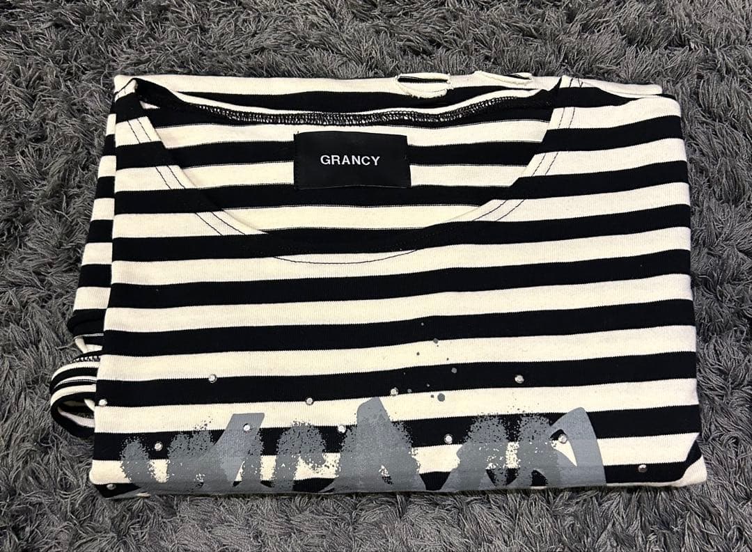 GRANCY グランシー ボーダーロンT Mサイズ