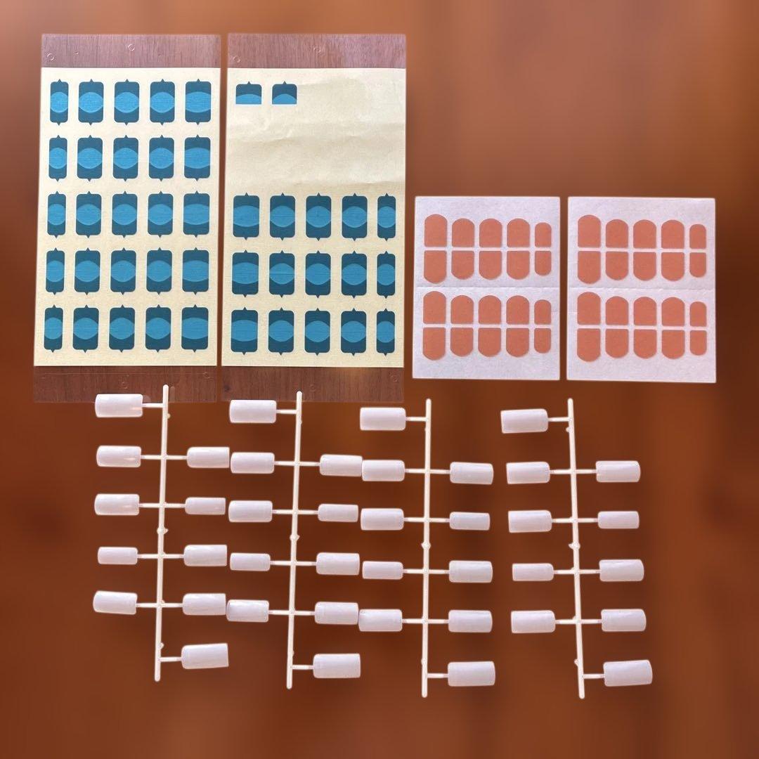 ネイリスト技能検定試験用JNEC認定モデルハンド チップ・シール付