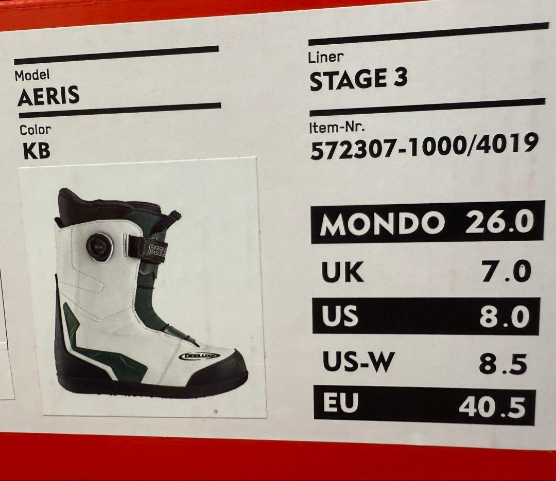 新品未使用　DEELUXE ディーラックス AERIS アエリス