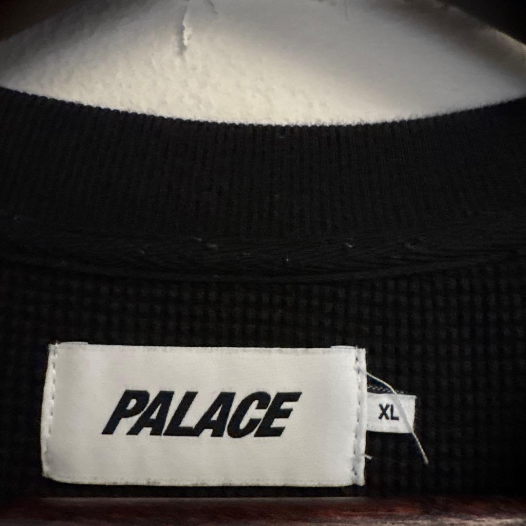 Palace VHSロゴ 長袖カットソー 黒