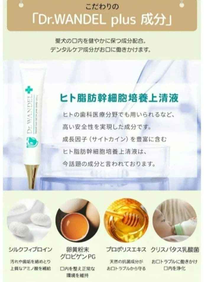 ドクターワンデル 30g　Dr.WANDEL plus　３本セット