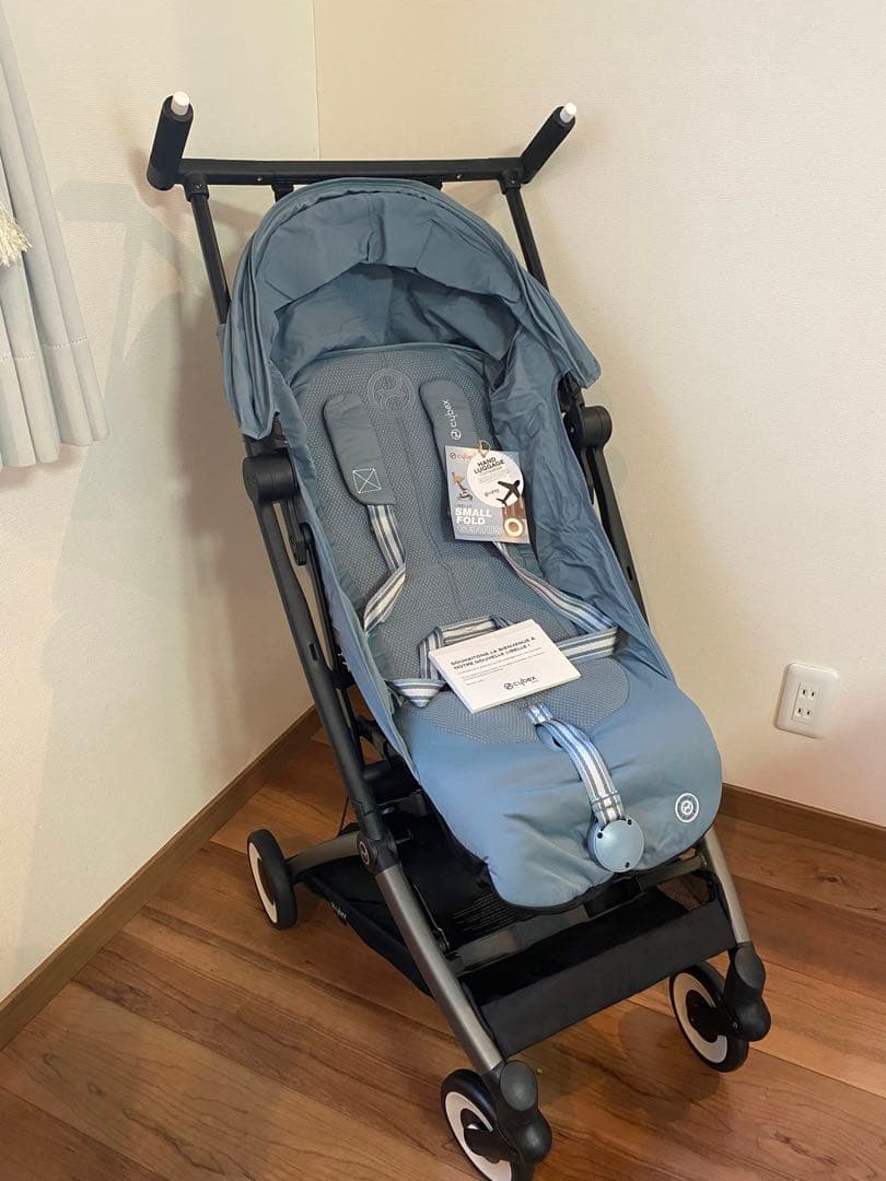 試乗のみ　2024年　サイベックス　リベル ベビーカー ストーミーブルー　B型