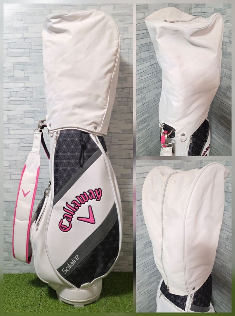 キャロウェイ ソレイル キャディバッグ付き ゴルフクラブ レディースセット 右